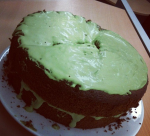Hulk's cake